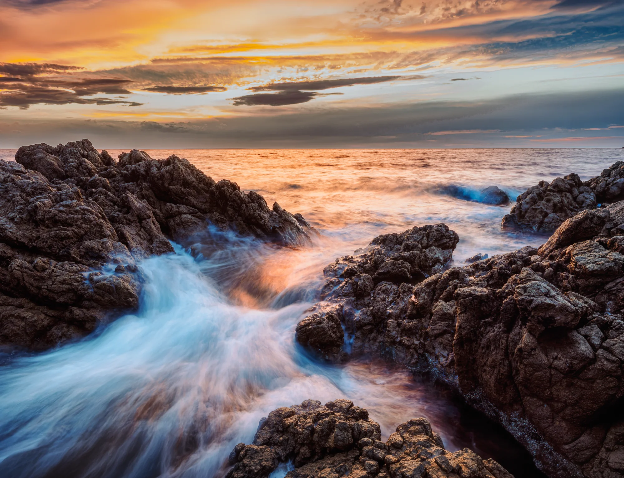 Golden Flow — landscape photo by gary, scored 7.9/10 by REVIEWR's AI critique