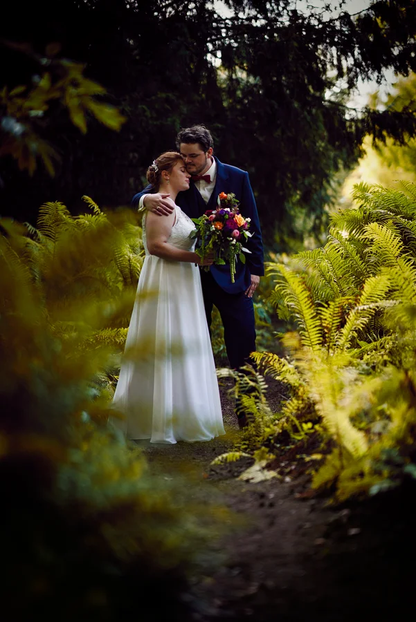 Forest Embrace — wedding photo by Deni, scored 7.0/10 by REVIEWR's AI critique