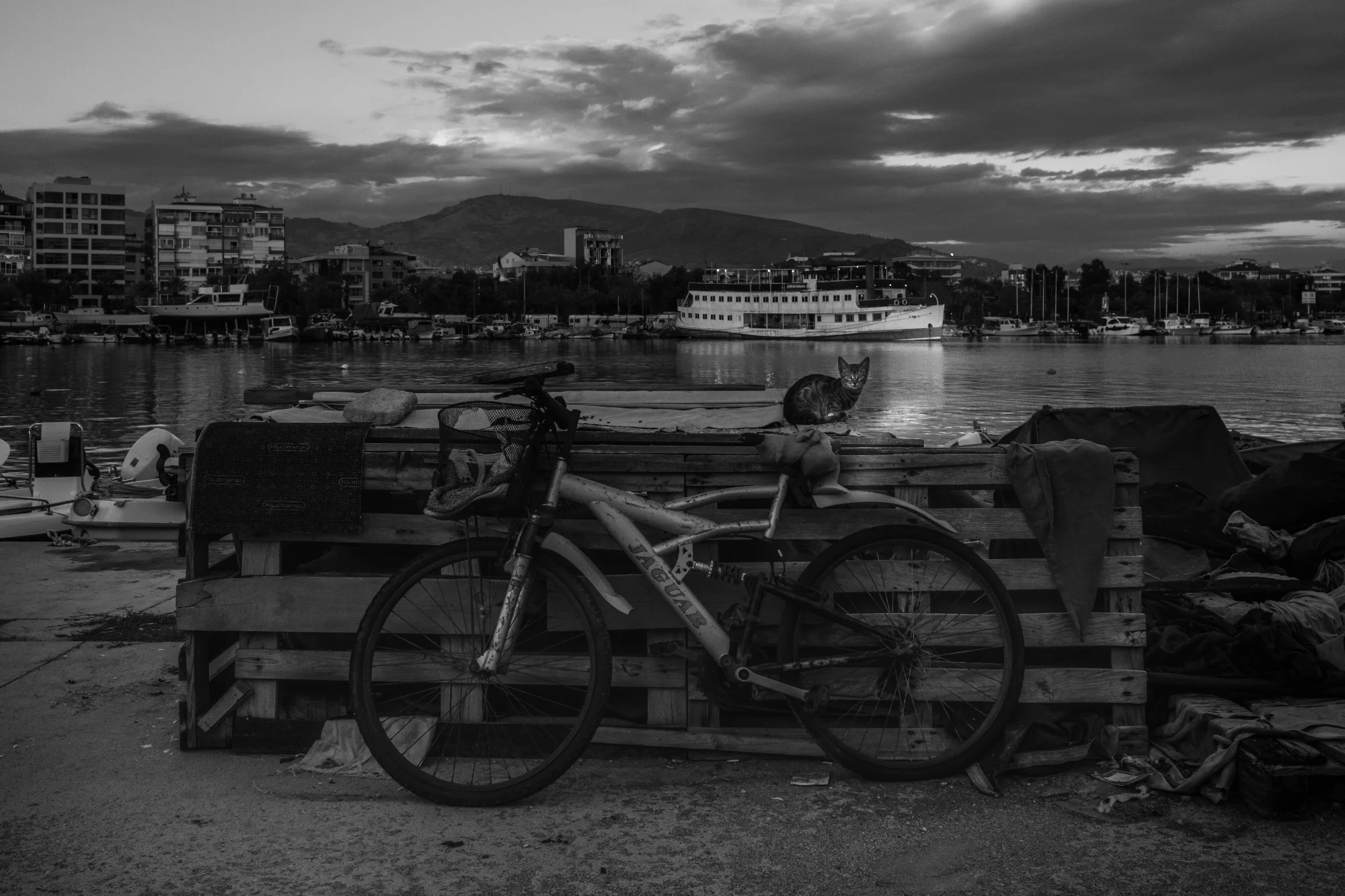 Limanda Sessiz Bekleyiş — street photo by Oral, scored 7.1/10 by REVIEWR's AI critique