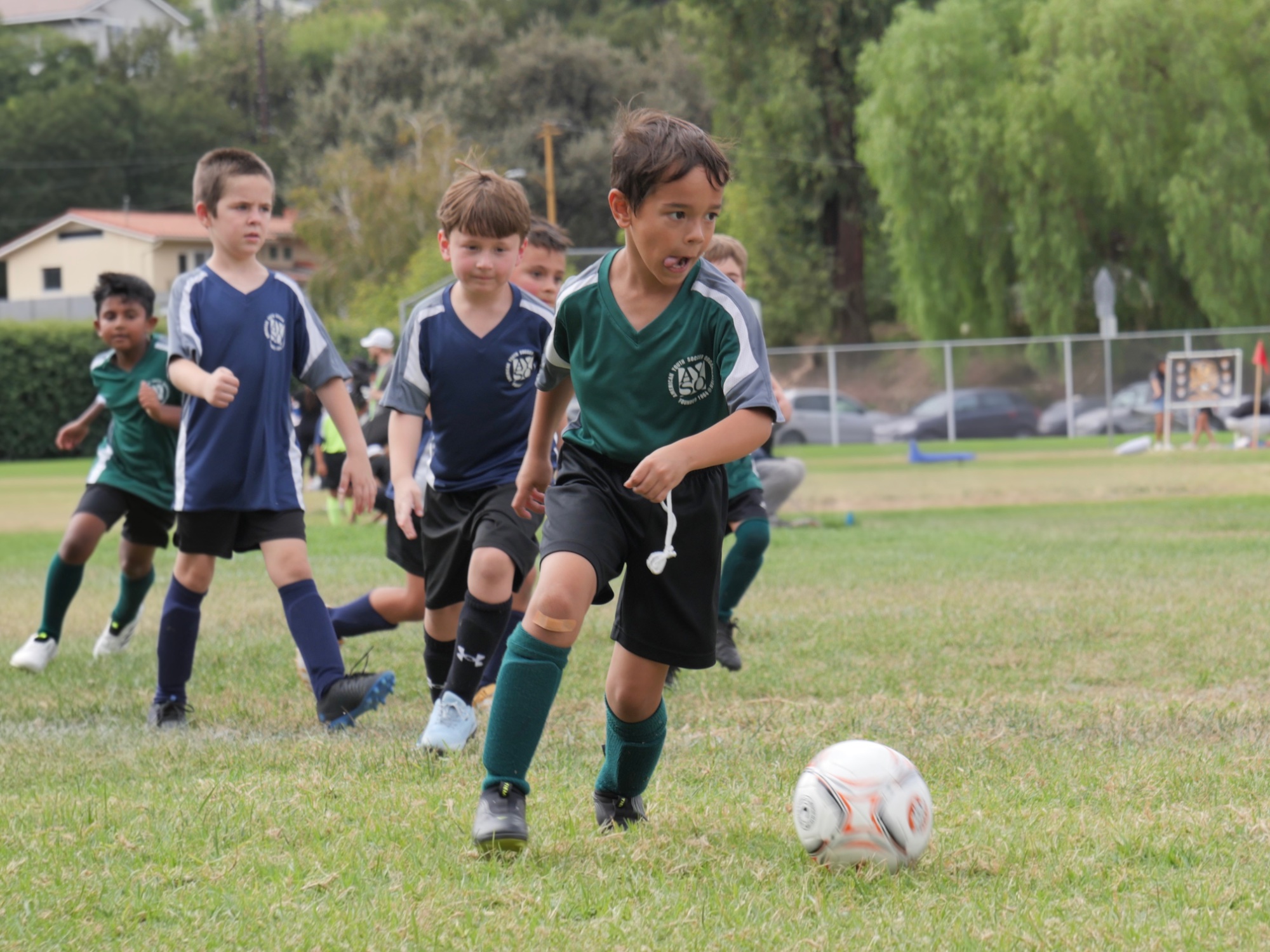 The Breakaway — sports photo by Les Zackler, scored 6.9/10 by REVIEWR's AI critique